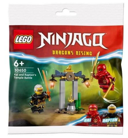 LEGO(R) NINJAGO 30650 Bitwa Kaia i Raptona w świąt.