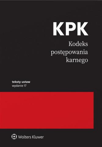 Kodeks postępowania karnego. Przepisy w.17