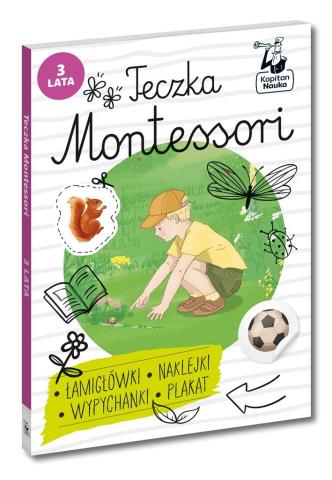 Teczka Montessori. 3 lata. Kapitan Nauka