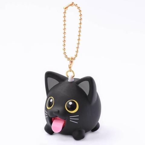 Brelok Jibber Pet Charms, czarny kotek / Wiek