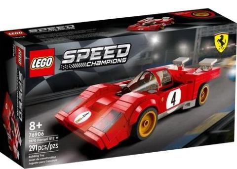 LEGO(R) SPEED CHAMPIONS 76906 (4szt) 1970 Ferrari