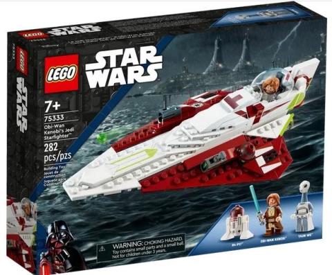 LEGO(R) STAR WARS 75333 (6szt) Myśliwiec Jedi Obi-Wa