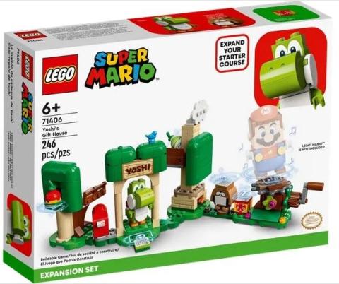 LEGO(R) SUPER MARIO 71406 (6szt) Dom prezentów Yoshi