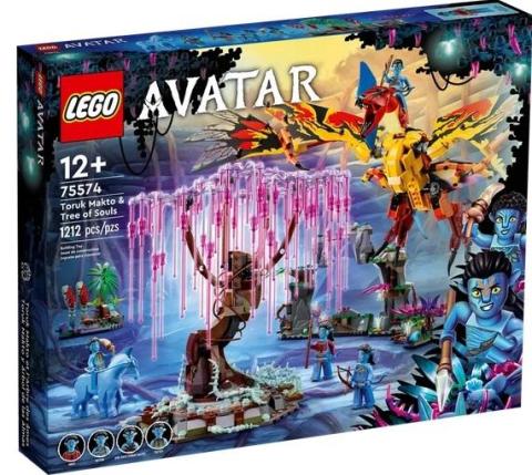 LEGO(R) AVATAR 75574 (4szt) Toruk Makto i Drzewo Dus