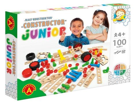 Mały Konstruktor Junior - Constructor 100el ALEX