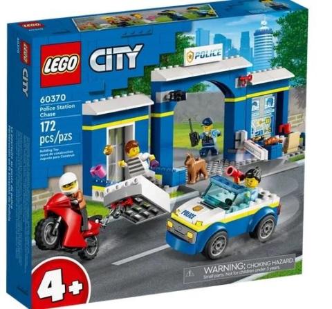 LEGO(R) CITY 60370 (4szt) Posterunek policji pościg