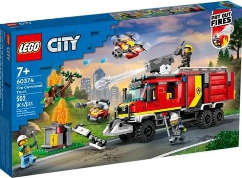 LEGO(R) CITY 60374 (3szt) Terenowy pojazd straży poż