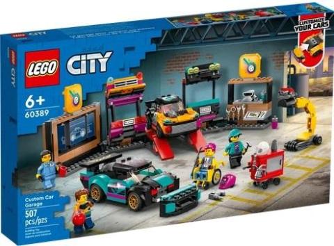 LEGO(R) CITY 60389 (3szt) Warsztat tuningowania samo