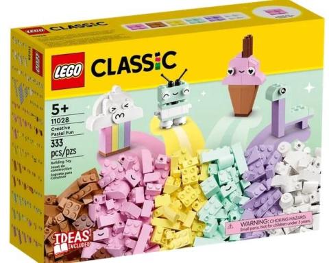 LEGO(R) CLASSIC 11028 (3szt) Zabawa pastel kolorami