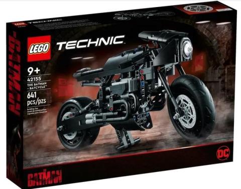 LEGO(R) TECHNIC 42155 (3szt) Batman - Batmotor