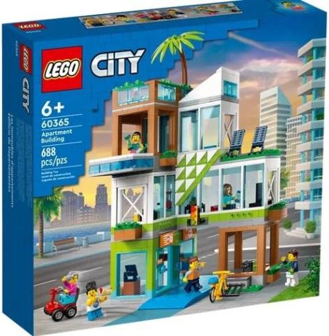 LEGO(R) CITY 60365 (3szt) Apartamentowiec