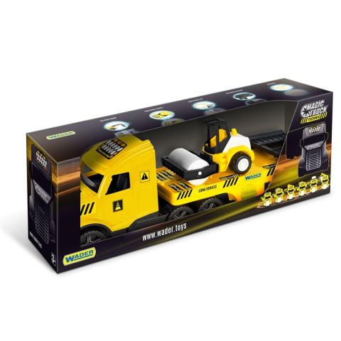 Magic Truck Technic Laweta z walcem