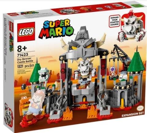 LEGO(R) SUPER MARIO 71423 (3szt) Walka w zamku Dry..