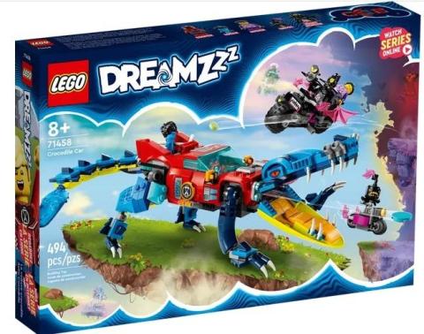 LEGO(R) DREAMZZZ 71458 (4szt) Krokodylowy samochód