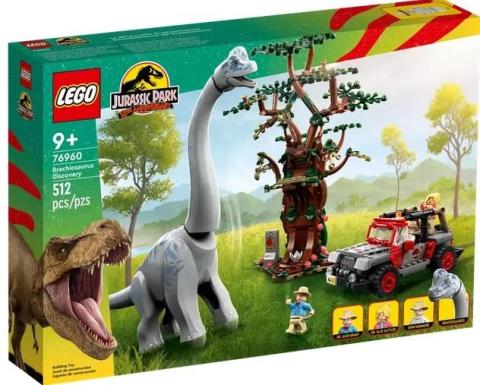 LEGO(R) JURASSIC WORLD 76960 (3szt) Odkrycie brachio