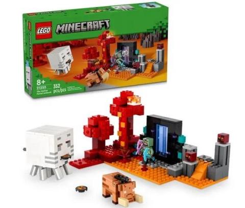 LEGO(R) MINECRAFT 21255 (4szt) Zasadzka w portalu do