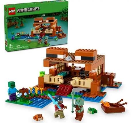 LEGO(R) MINECRAFT 21256 (4szt) Żabi domek