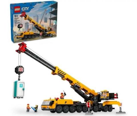 LEGO(R) CITY 60409 (3szt) Żuraw żółty ruchomy