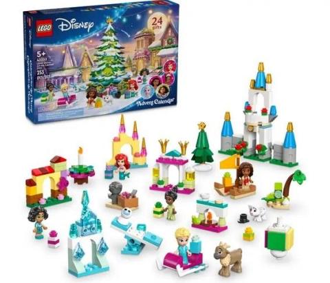 LEGO(R) DISNEY PRINCESS (3szt) Kalendarz adwent 2024