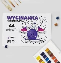 Wycinanka samoprzylepna A4 (10szt)