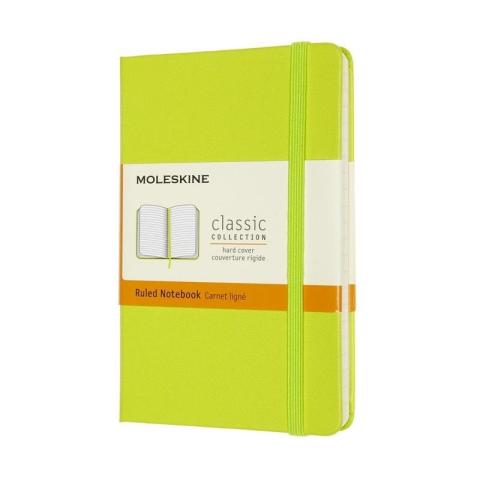 Notes Classic P 9x14 linia 192str TW lemon green