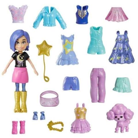 Polly Pocket Lalka + ubranka asortyment HKV93