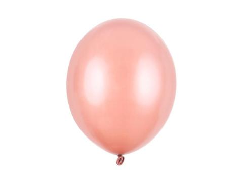 Balony Strong Metallic Rose Gold 30cm 10szt