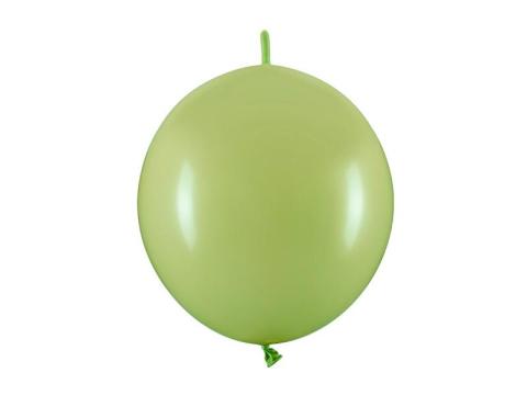 Balony z łącznikiem oliwkowy 33cm 20szt