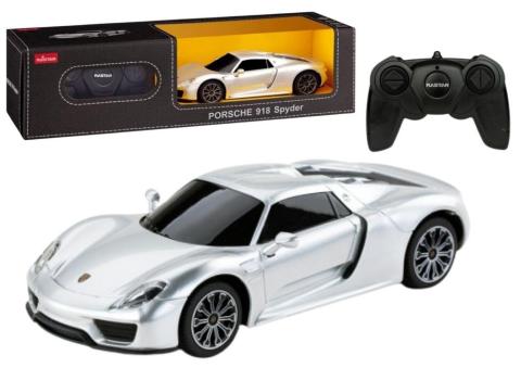 Porsche 918 Spyder RC 1:24 srebrne