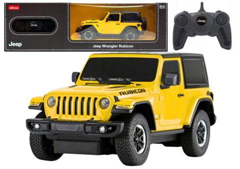 Jeep Wrangler JL Rubicon RC 1:24 żółty