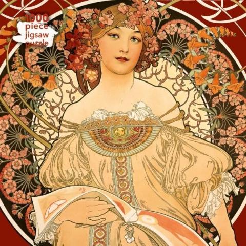 Puzzle 1000 Rozmarzenie Alfons Mucha