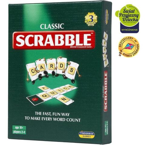 Scrabble Karty wersja angielska PIATNIK