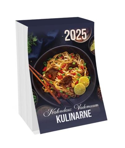 Kalendarz 2025 zdzierak Vademecum kulinarne