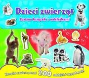 Dzieci zwierząt - zestaw książek z naklejkami