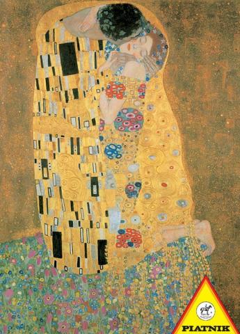 Puzzle 1000 - Klimt. Pocałunek PIATNIK