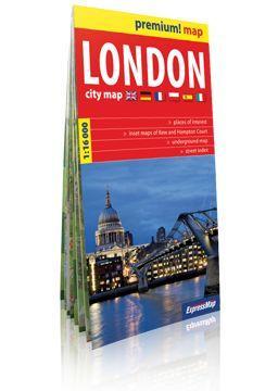 Premium! map London (Londyn) 1:16 000 plan miasta