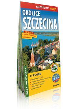 Comfort! map Okolice Szczecina 1:75 000 mapa