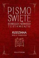 Biblia Tysiąclecia rodzinna czerwona