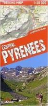 Trekking map Central Pyrenees(Pireneje) mapa