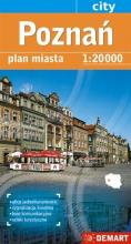 Poznań. Plan miasta 1:20 000