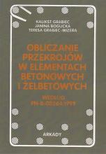 Obliczanie przekrojów w elem.beton. i żelbetowych