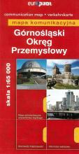 Mapa Komunik. EuroPilot. Górnośl. Okręg Prz. br