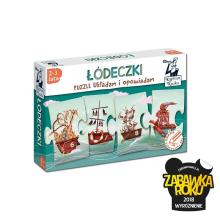 Kapita Nauka Puzzle Układam i opowiadam Łódeczki