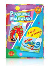 Piaskowe malowanki - Kameleon, paw ALEX