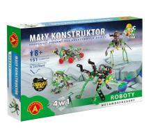 Mały Konstruktor 4w1 - Roboty ALEX