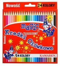 Kredki Magic 24 kolory KAMABEN