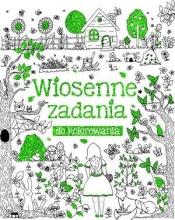 Wiosenne zadania do kolorowania