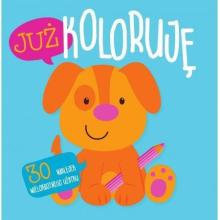 Już koloruję. Piesek. Easy color 3