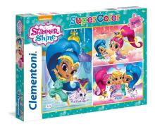 Puzzle 3x48 Superkolor Shimmer and shine