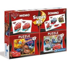 Superkit 2x30 + Memo + Domino Auta 3